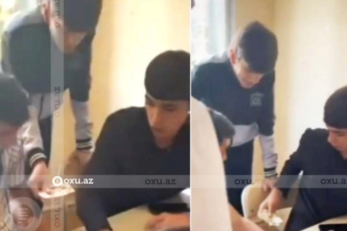 Direktor: “Uşaqlar video çəkmək üçün liseydə kart oynayıblar”