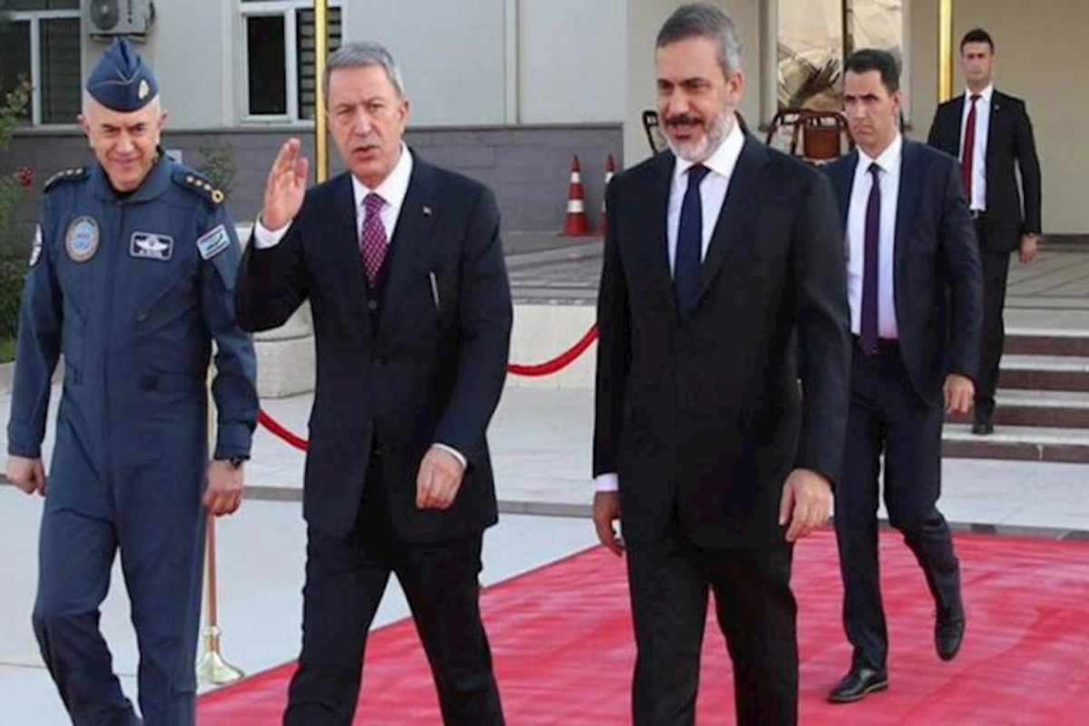 Hulusi Akar və Hakan Fidan Moskvaya gəlib — FOTO