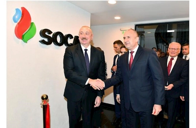 Prezident SOCAR-ın Bolqarıstandakı ofisinin açılışında — FOTOLAR Prezident SOCAR-ın Bolqarıstandakı ofisinin açılışında — FOTOLAR