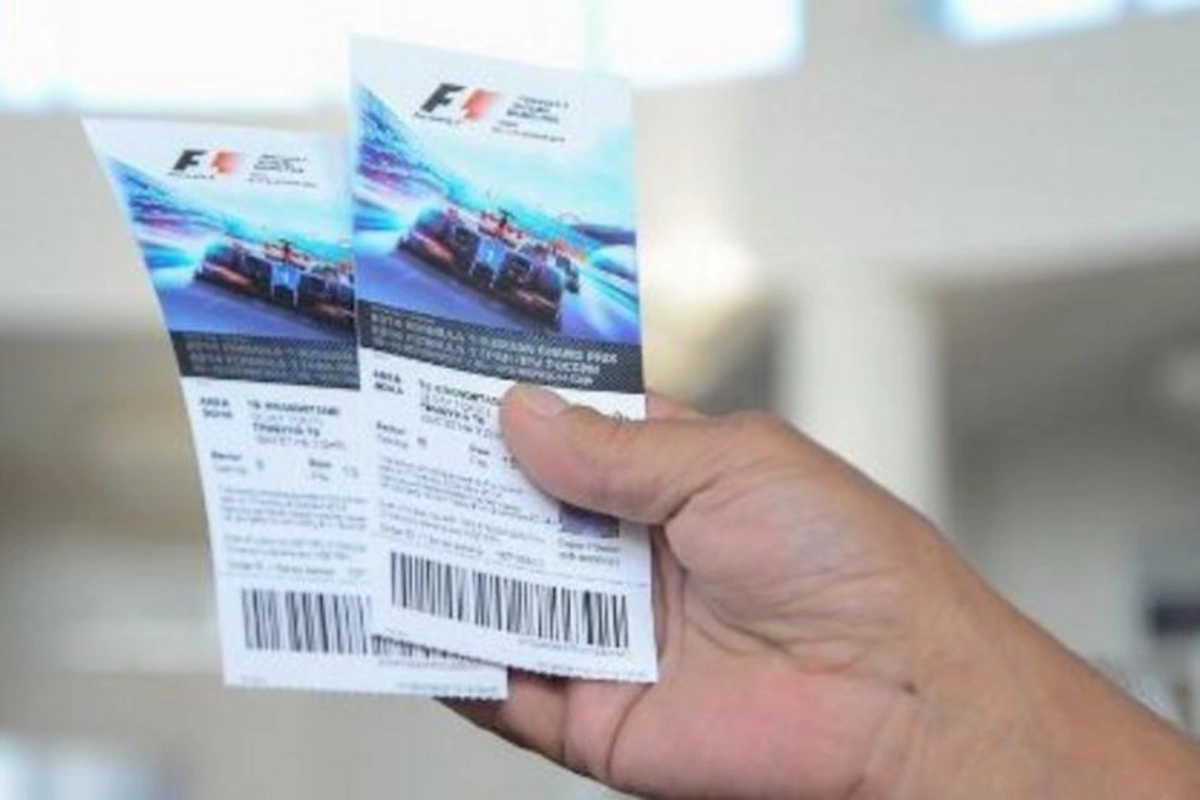Formula-1ə bilet alarkən diqqətli olun!