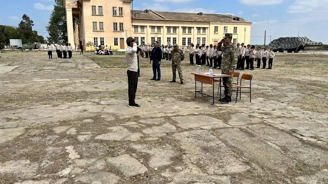 Salyanda “Şahin” hərbi idman oyunu üzrə zona birinciliyi keçirildi — FOTOLAR