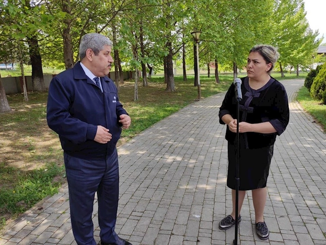 Həftənin son “Açıq mikrofon” aksiyası Ağstafada keçirildi — FOTOLAR