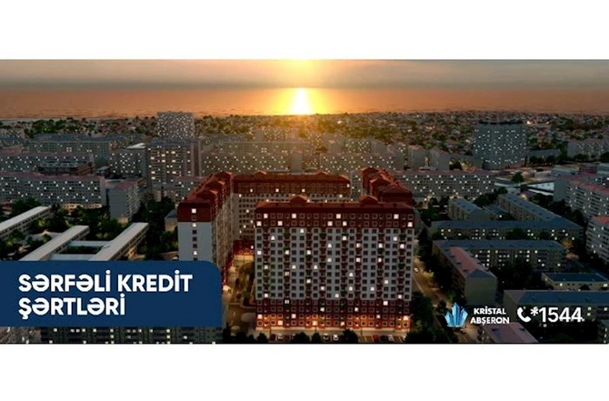 “Kristal Abşeron”dan kirayə qiymətinə mənzil TƏKLİFİ