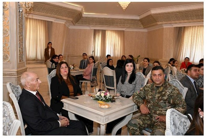 Abşeronda görkəmli oftalmoloq-alim, akademik Zərifə xanım Əliyevanın 100 illiyi qeyd edildi — FOTOLAR Abşeronda görkəmli oftalmoloq-alim, akademik Zərifə xanım Əliyevanın 100 illiyi qeyd edildi — FOTOLAR
