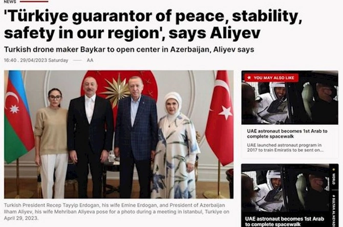 Prezident İlham Əliyevin “TEKNOFEST”də çıxışı Türkiyə mediası tərəfindən geniş işıqlandırılıb — FOTOLAR