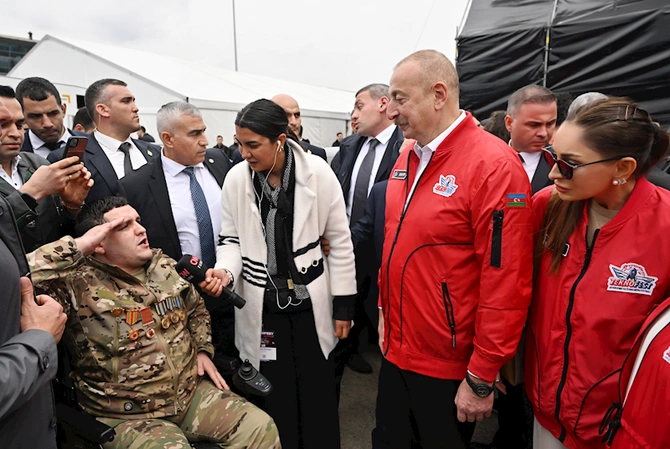 Azərbaycan və Türkiyə prezidentləri “CNN Türk”ün müxbirinin suallarını cavablandırıblar — FOTO