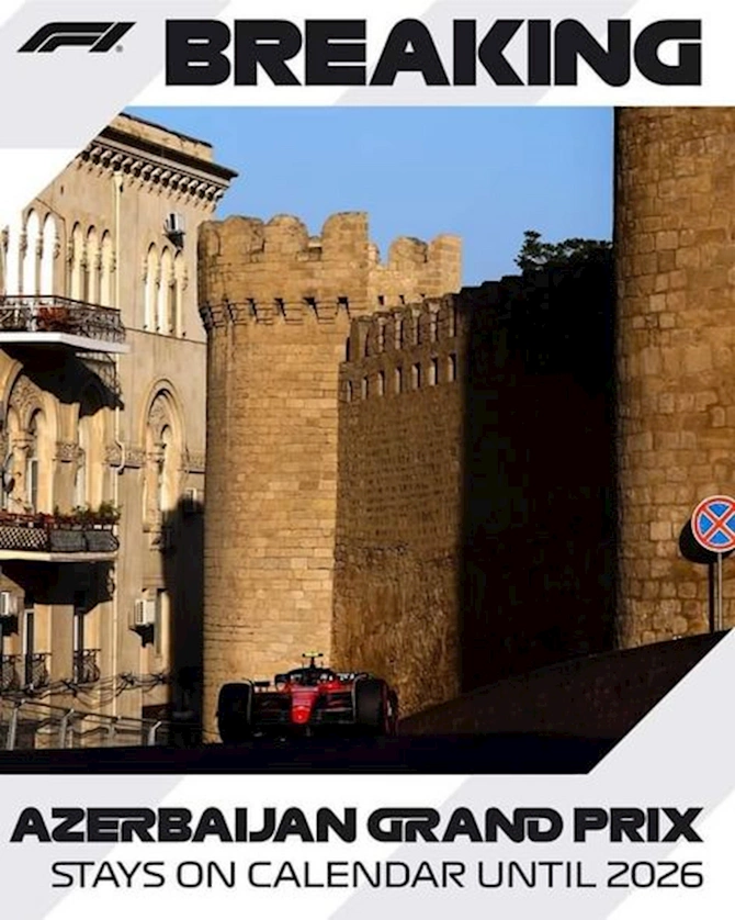 “Formula-1” Azərbaycanla müqaviləni uzadıb — FOTO “Formula-1” Azərbaycanla müqaviləni uzadıb — FOTO