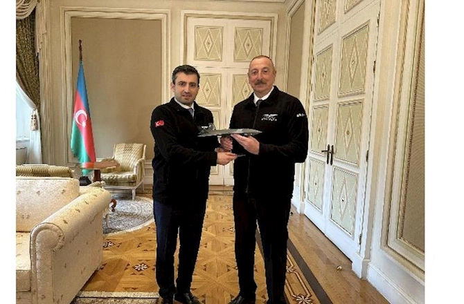 Səlcuq Bayraktar Prezident İlham Əliyevə təşəkkür edib: Qızıl Alma” üçün işləməyə davam edəcəyik”