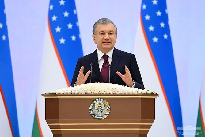 Özbəkistanda konstitusiya dəyişikliyi ilə bağlı referendum başlayıb Özbəkistanda konstitusiya dəyişikliyi ilə bağlı referendum başlayıb