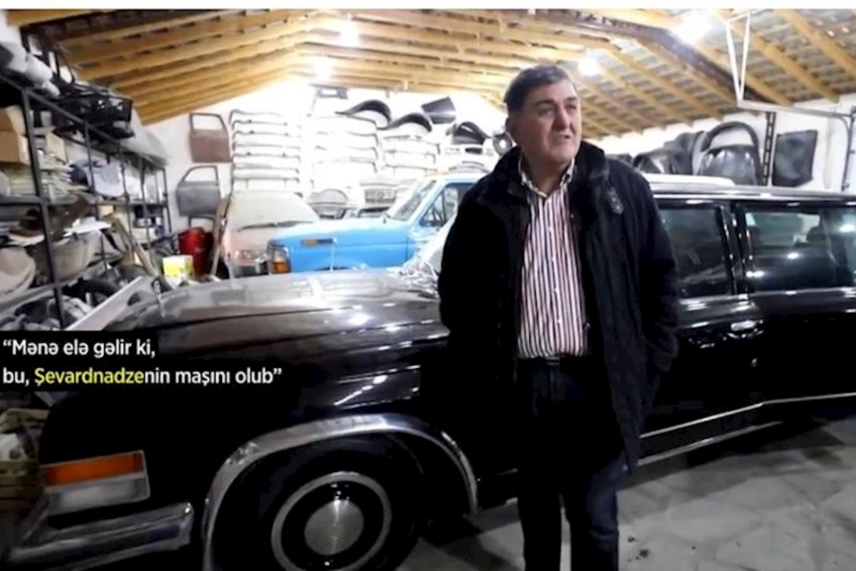 Qarajında 50 maşın olan azərbaycanlı iş adamı — VİDEO