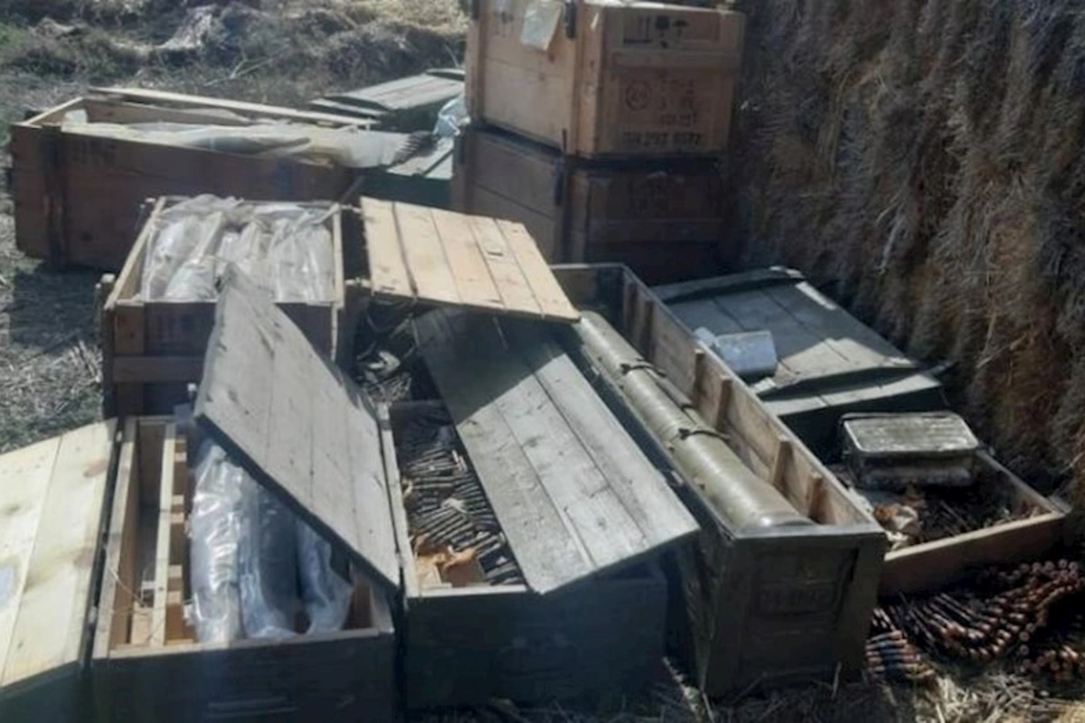 Qubadlıda döyüş sursatları aşkarlandı