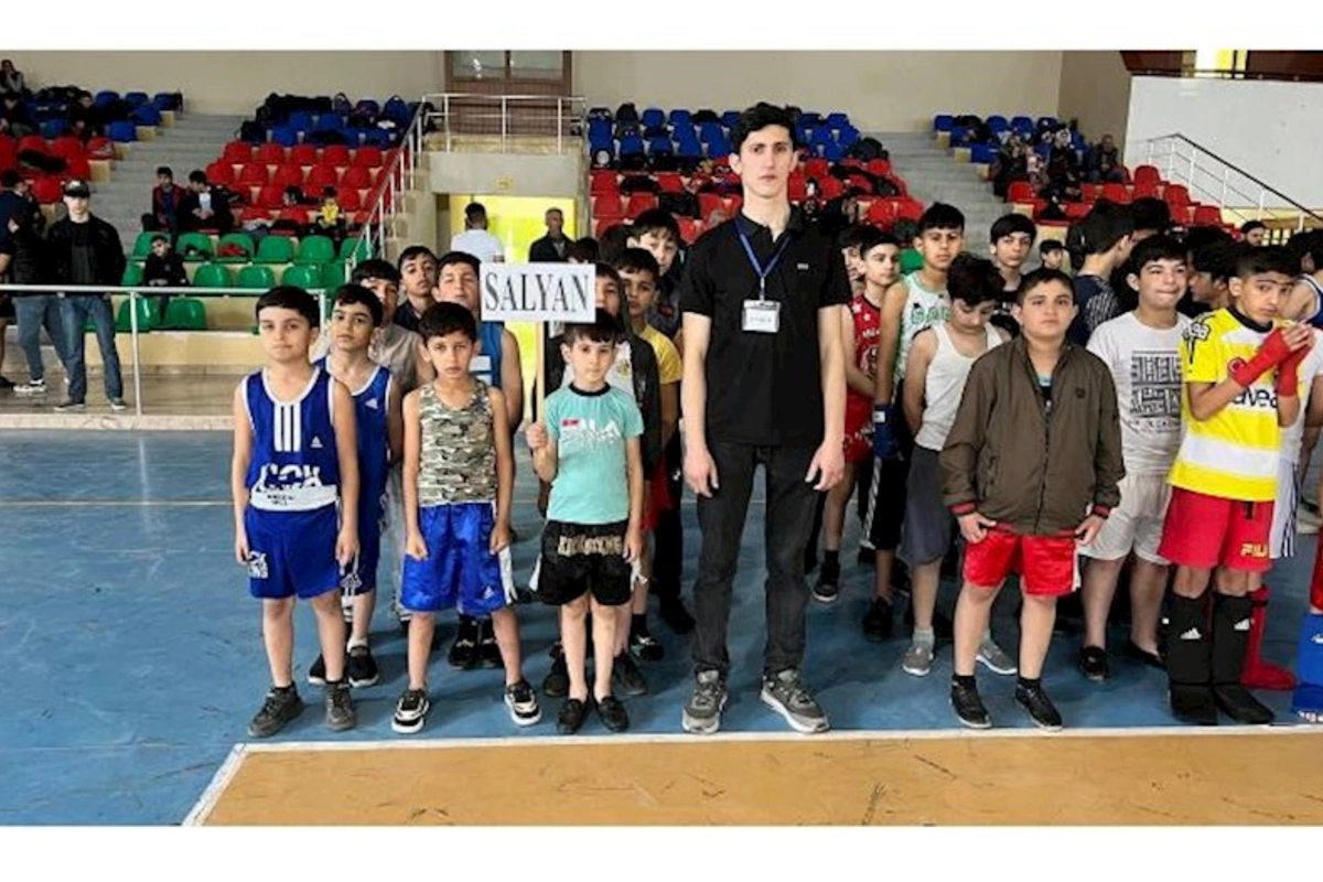 Salyanda açıq rayon çempionatı keçirilib — FOTOLAR