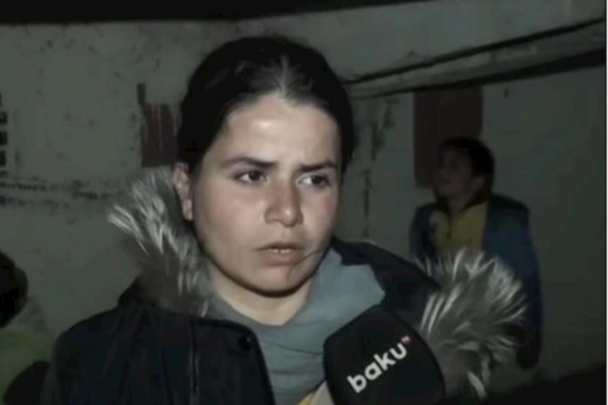 Sumqayıtda ana dörd uşağı ilə küçədə gecələyir? — VİDEO