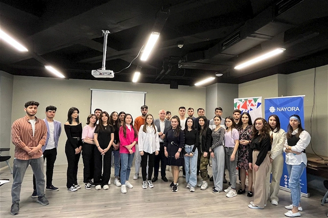 Gənclər təşkilatlarının pr menecerləri üçün növbəti təlim keçirilib — FOTOLAR