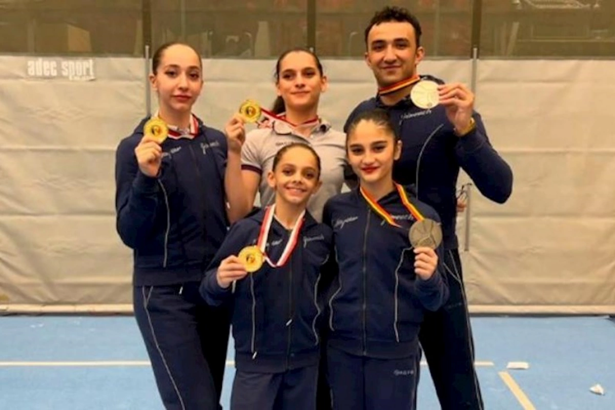 Azərbaycan gimnastları Dünya Kubokunda gümüş medal qazandılar