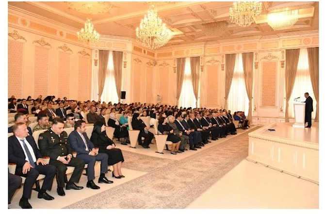 Heydər Əliyevin 100 illik yubileyi Abşeron rayonunda qeyd edildi — VİDEO/FOTO