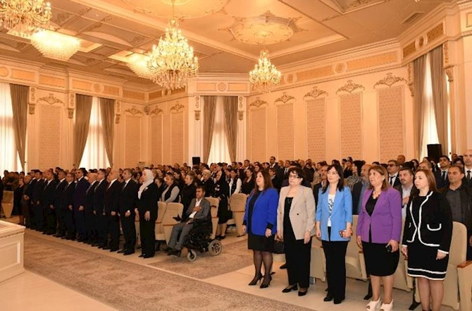 Heydər Əliyevin 100 illik yubileyi Abşeron rayonunda qeyd edildi — VİDEO/FOTO