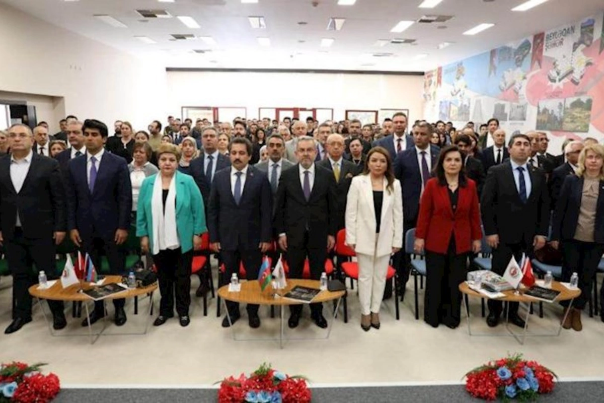 Ankarada Heydər Əliyevin 100 illiyi qeyd olundu — FOTOLAR