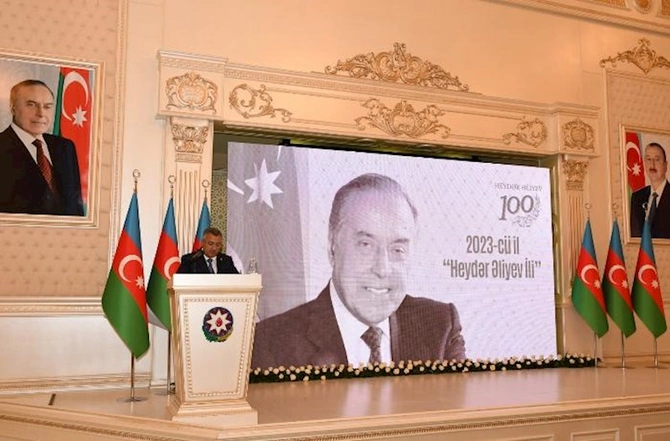Heydər Əliyevin 100 illik yubileyi Abşeron rayonunda qeyd edildi — VİDEO/FOTO