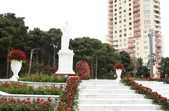 Heydər Əliyevin 100 illik yubileyi Abşeron rayonunda qeyd edildi — VİDEO/FOTO