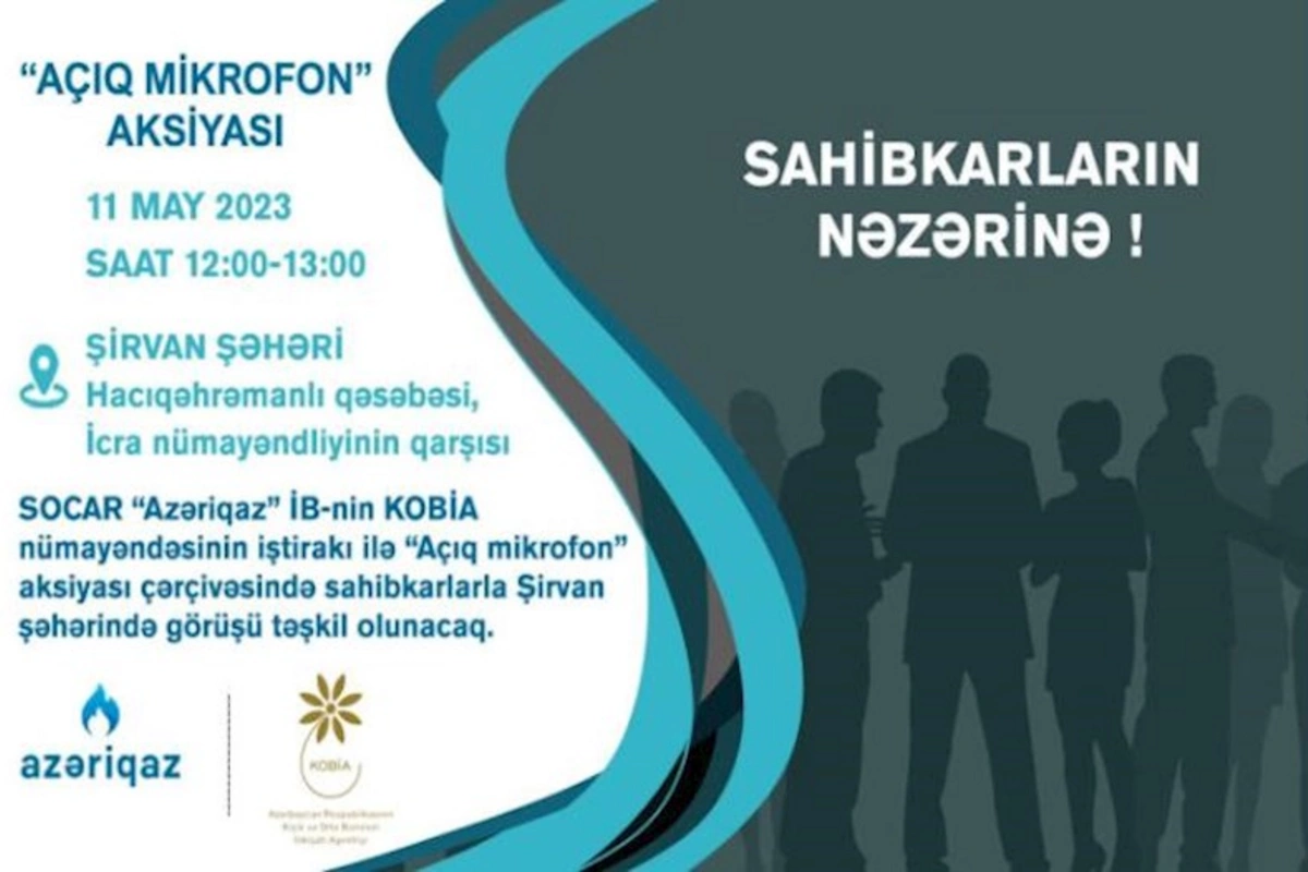 Sahibkarlarla növbəti görüş Şirvanda keçiriləcək