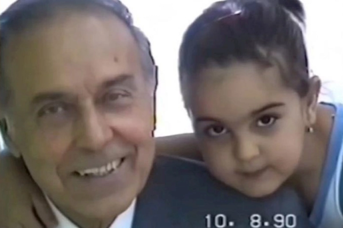 Leyla Əliyeva Ulu Öndərin nadir görüntülərini paylaşıb