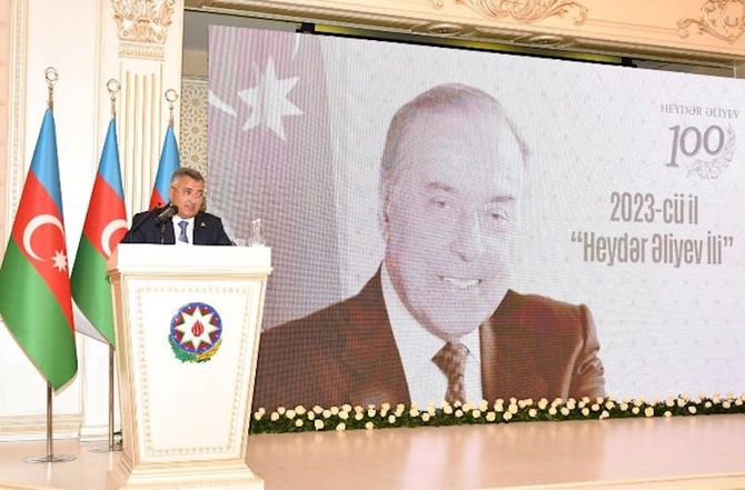 Heydər Əliyevin 100 illik yubileyi Abşeron rayonunda qeyd edildi — VİDEO/FOTO