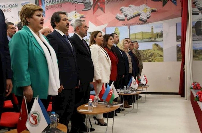 Ankarada Heydər Əliyevin 100 illiyi qeyd olundu — FOTOLAR