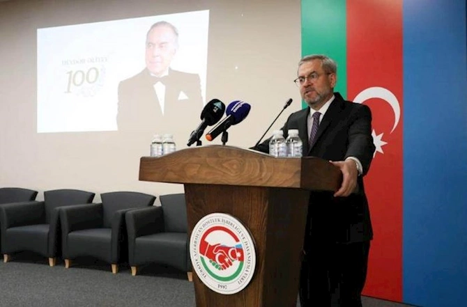 Ankarada Heydər Əliyevin 100 illiyi qeyd olundu — FOTOLAR