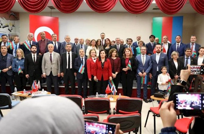 Ankarada Heydər Əliyevin 100 illiyi qeyd olundu — FOTOLAR