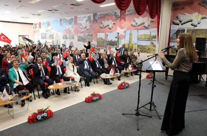 Ankarada Heydər Əliyevin 100 illiyi qeyd olundu — FOTOLAR
