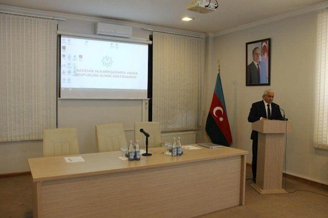 Respublika Klinik Xəstəxanasında Heydər Əliyevin 100 illiyi qeyd edilib