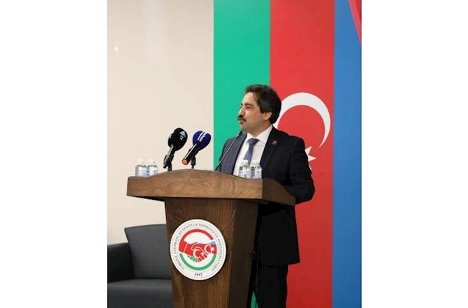 Ankarada Heydər Əliyevin 100 illiyi qeyd olundu — FOTOLAR