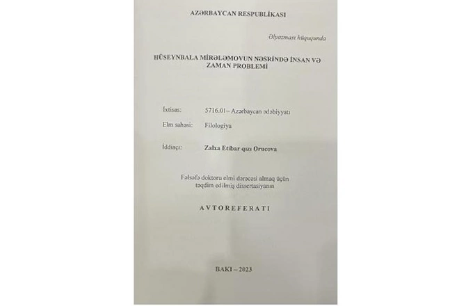 AMEA-da dissertantlara Hüseynbala Mirələmovun eşqbazlıq fəlsəfəsinin sirrləri aşılanır — FOTOFAKT