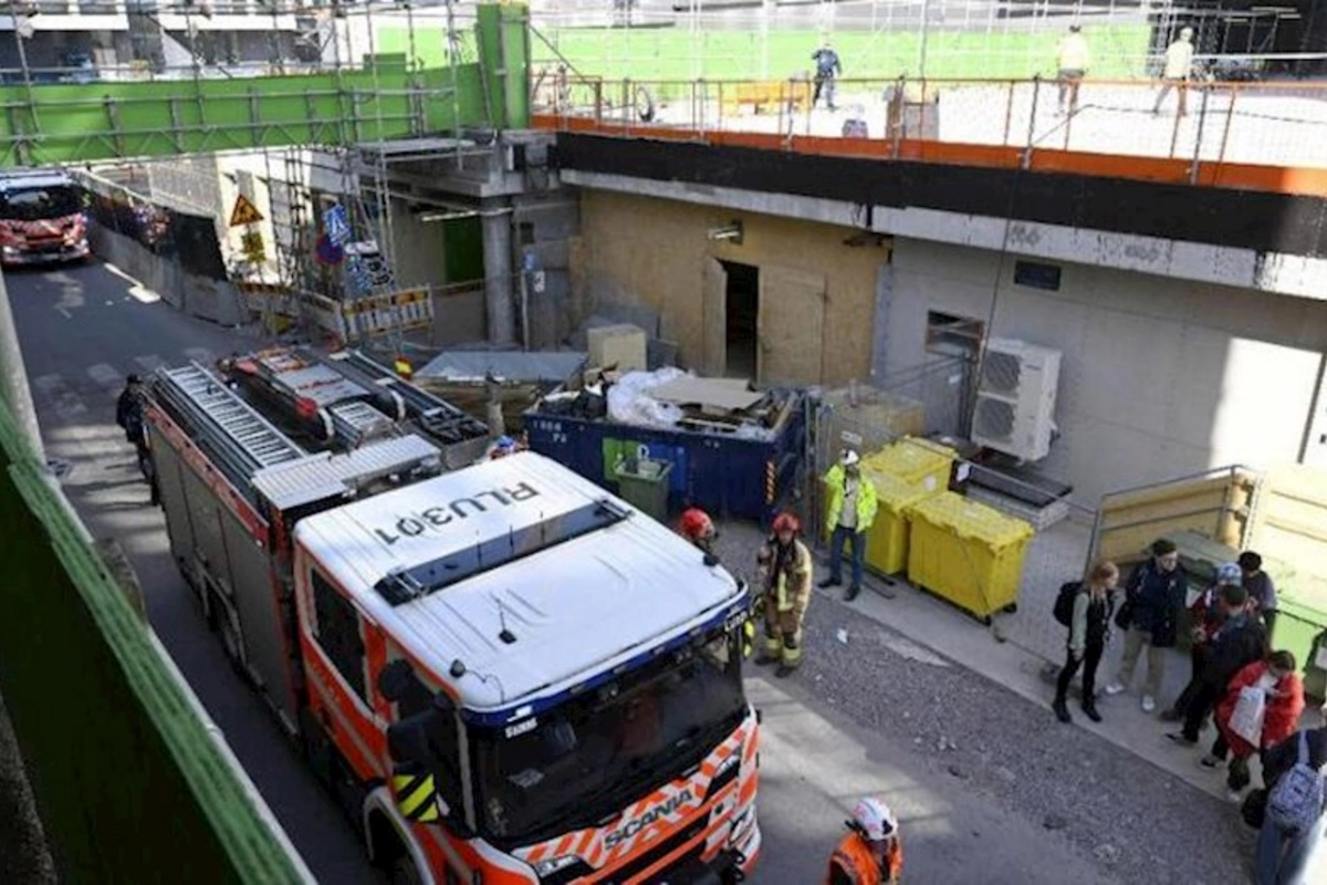 Finlandiyada yerüstü keçid uçdu: 20-dən çox yaralı var — FOTO