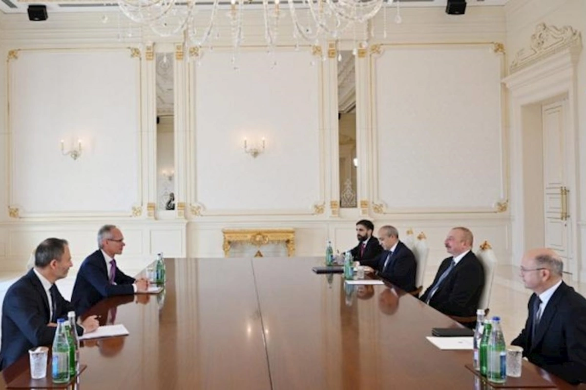 Prezident “Total Energies” şirkətinin kəşfiyyat və hasilat üzrə prezidentini qəbul etdi
