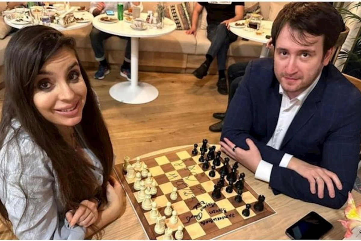 Teymur Rəcəbov Leyla Əliyeva ilə bir arada — VİDEO/FOTO