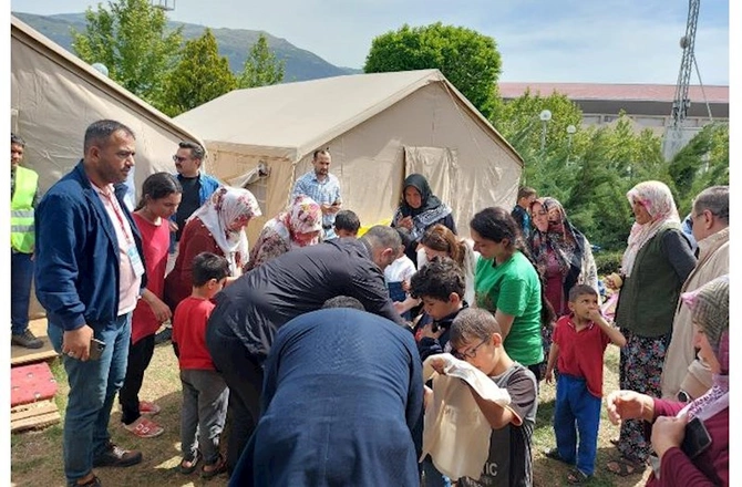 QHT təmsilçiləri Kahramanmaraşda — FOTOLAR