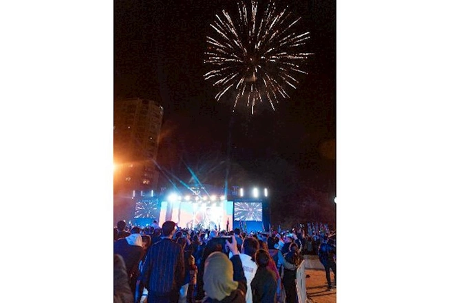 Abşeronda Heydər Əliyevin 100 illik yubileyinə həsr olunmuş konsert keçirildi — VİDEO/FOTOLAR Abşeronda Heydər Əliyevin 100 illik yubileyinə həsr olunmuş konsert keçirildi — VİDEO/FOTOLAR