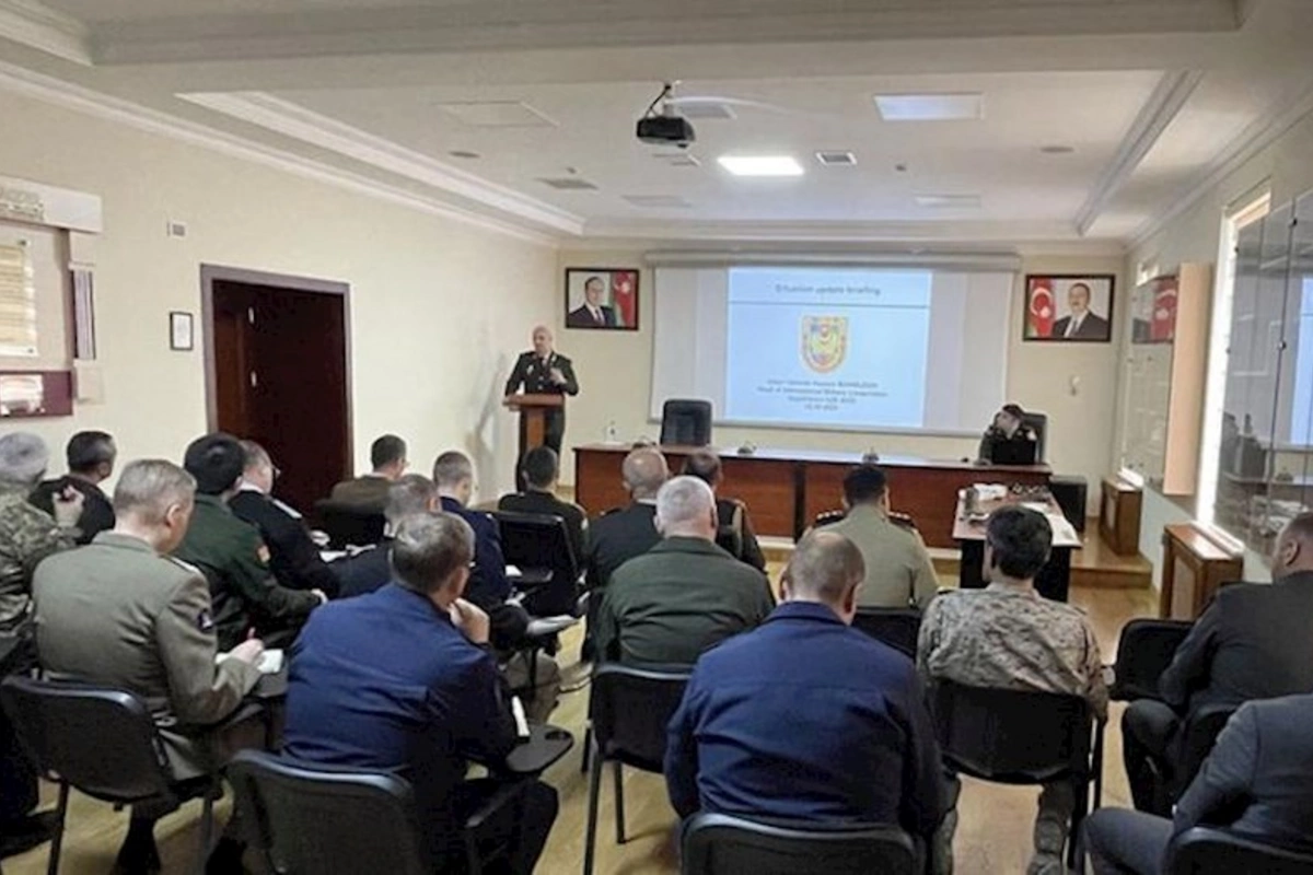 Hərbi attaşelər Ermənistan silahlı qüvvələrinin təxribatı barədə məlumatlandırıldı — VİDEO