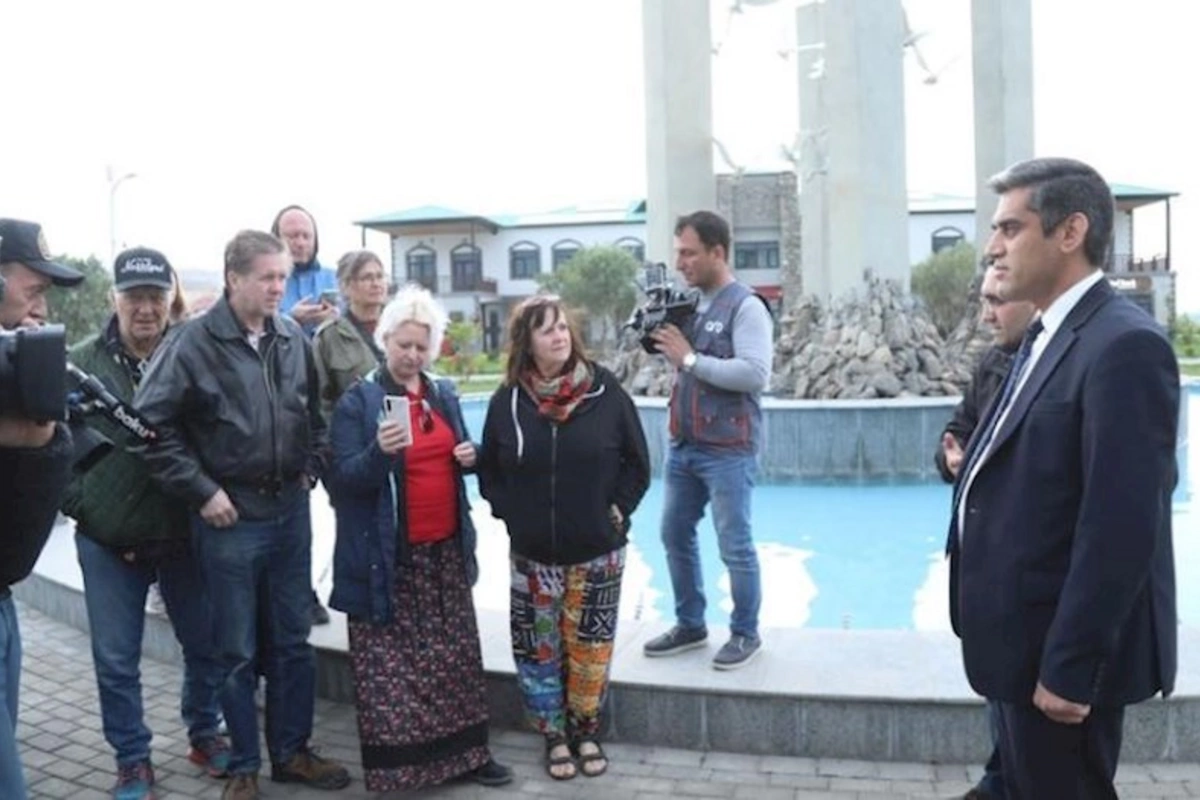İsveçin tanınmış səyahətçiləri Zəngilana gəliblər