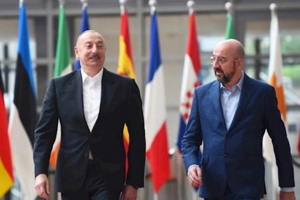 Brüsseldə Prezident İlham Əliyevin Şarl Mişellə görüşü keçirilib — FOTO — YENİLƏNİB