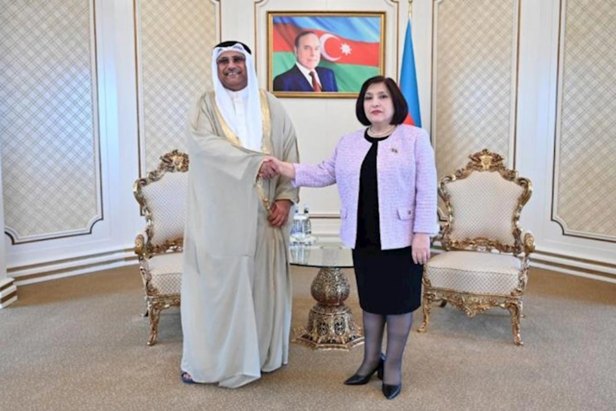 Sahibə Qafarova Ərəb Parlamentinin sədri ilə görüşüb