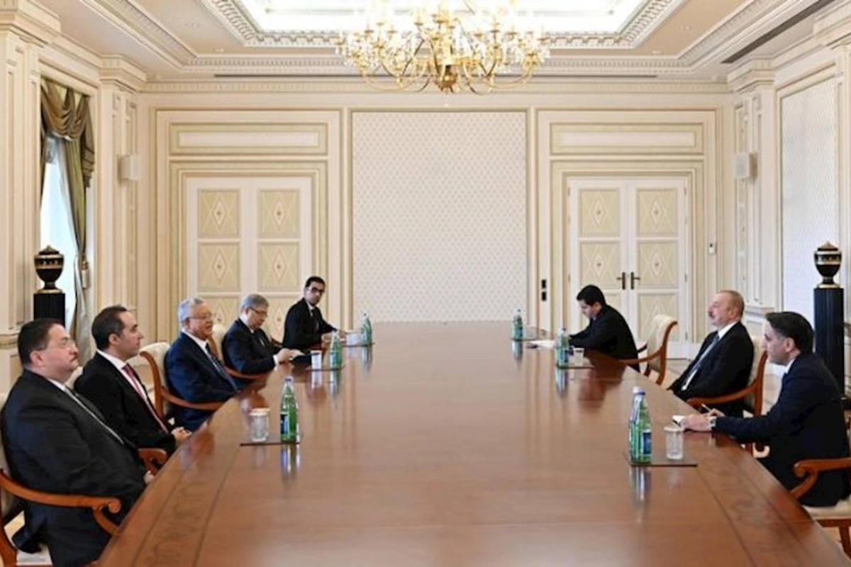 Prezident Misir parlamentinin Nümayəndələr Palatasının sədrini qəbul etdi