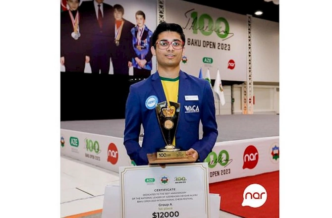 “Nar”ın tərəfdaşlıq etdiyi Baku Open 2023 Şahmat turnirinin qalibləri bəlli oldu — FOTOLAR