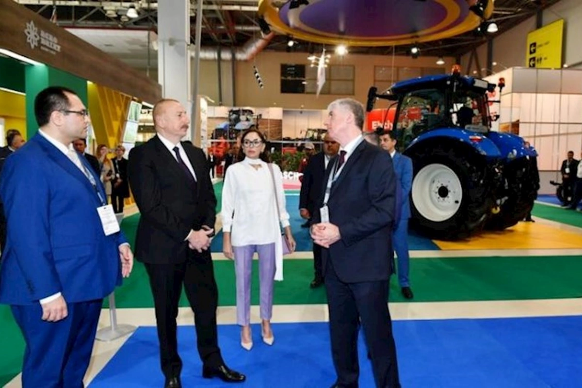 İlham Əliyev və Mehriban Əliyeva XVI “Caspian Agro” və XXVIII “İnterFood Azerbaijan” sərgiləri ilə tanış olublar — YENİLƏNİB