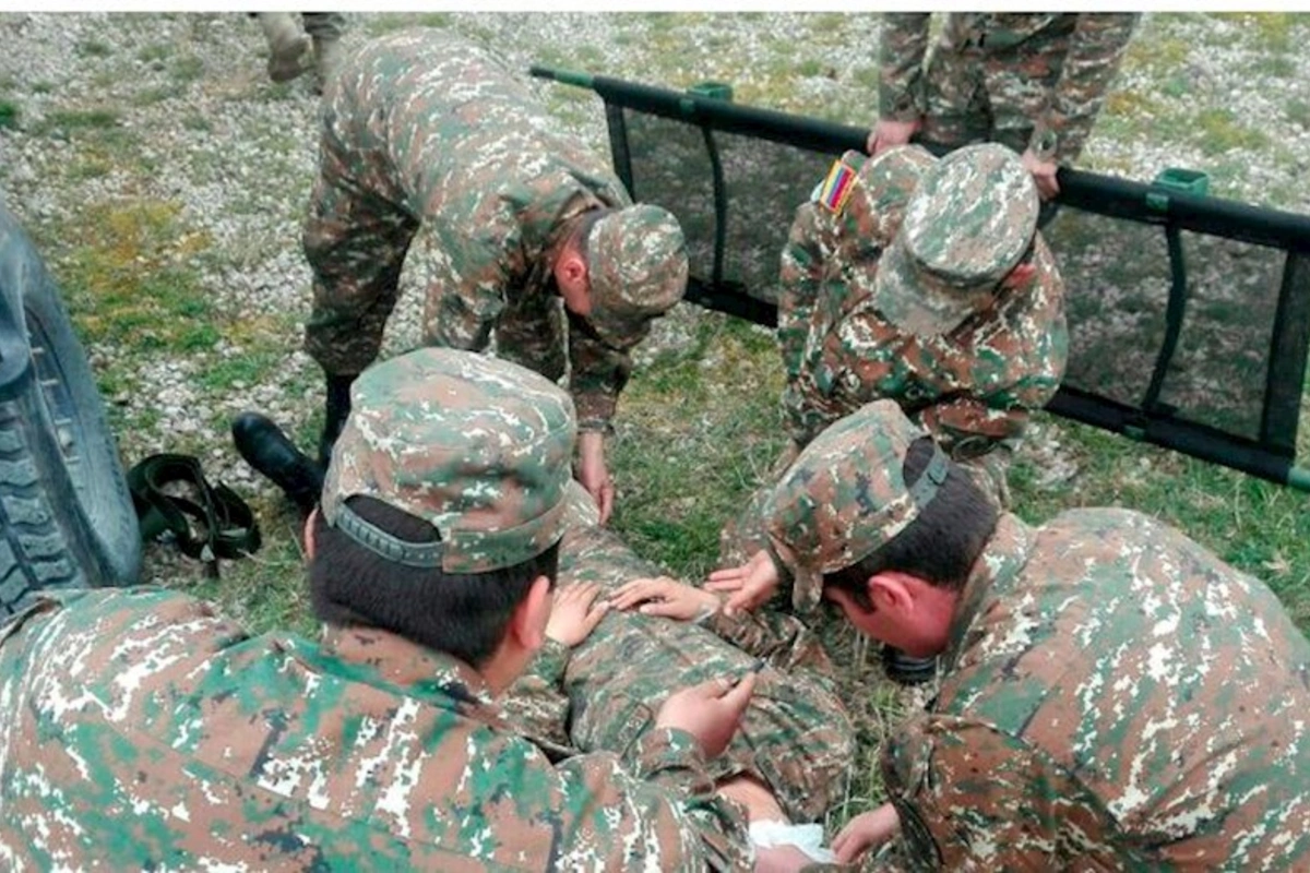 Təxribat törədən 2 erməni hərbçi zərərsizləşdirildi
