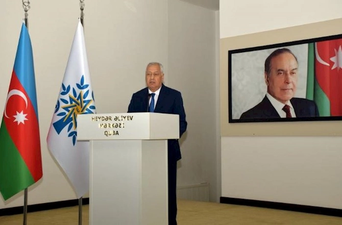 Quba rayonunda “Heydər Əliyev İli” çərçivəsində tədbir keçirilib — FOTOLAR