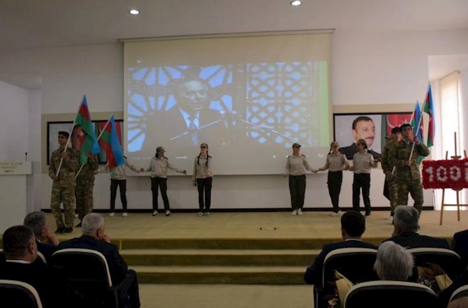 Quba rayonunda “Heydər Əliyev İli” çərçivəsində tədbir keçirilib — FOTOLAR