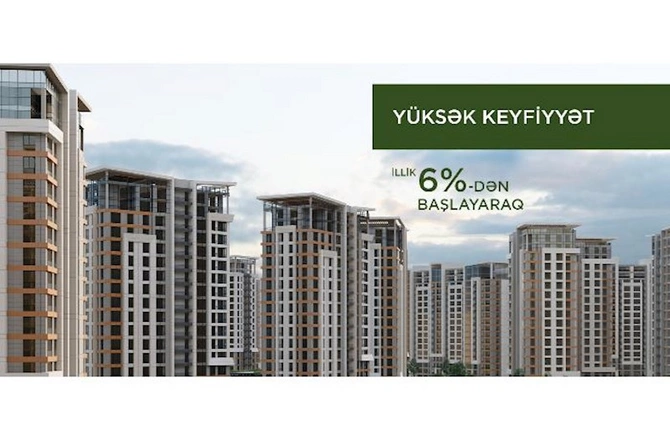 Şəhərin mərkəzində, təbiətlə harmoniyada — City Garden Narimanov